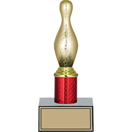 ODAK KUPA - Figürlü Kupalar - Bowling / Pin Figürlü Kupalar FG-004 C - 23 cm