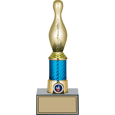ODAK KUPA - Figürlü Kupalar - Bowling / Pin Figürlü Kupalar FG-005 C - 27 cm