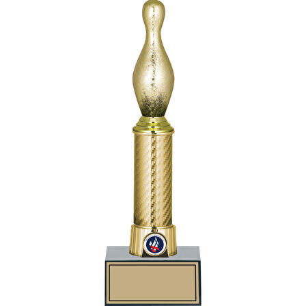 ODAK KUPA - Figürlü Kupalar - Bowling / Pin Figürlü Kupalar FG-008 B - 32 cm