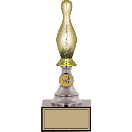 ODAK KUPA - Figürlü Kupalar - Bowling / Pin Figürlü Kupalar FG-010 C - 26 cm