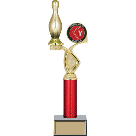 ODAK KUPA - Figürlü Kupalar - Bowling / Pin Figürlü Kupalar FG-016 A - 40 cm