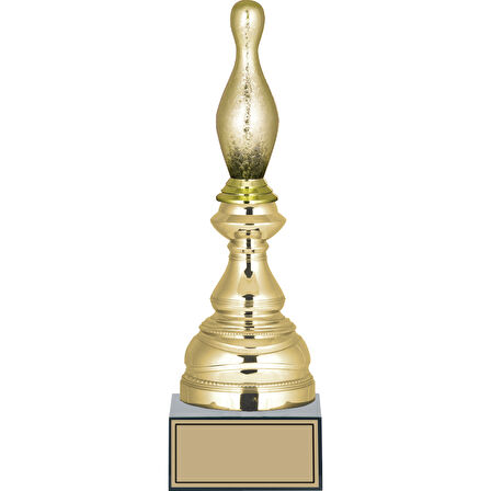 ODAK KUPA - Figürlü Kupalar - Bowling / Pin Figürlü Kupalar FG-023 A - 32 cm