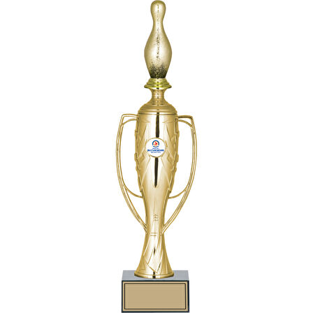 ODAK KUPA - Figürlü Kupalar - Bowling / Pin Figürlü Kupalar FG-026 A - 44 cm
