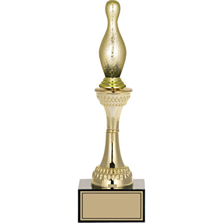 ODAK KUPA - Figürlü Kupalar - Bowling / Pin Figürlü Kupalar FG-029 B - 35 cm