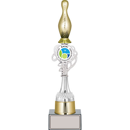 ODAK KUPA - Figürlü Kupalar - Bowling / Pin Figürlü Kupalar FG-036 B - 40 cm