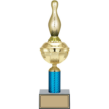 ODAK KUPA - Figürlü Kupalar - Bowling / Pin Figürlü Kupalar FG-051 C - 37 cm