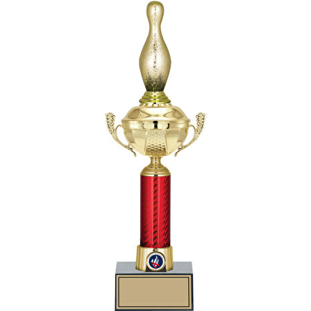 ODAK KUPA - Figürlü Kupalar - Bowling / Pin Figürlü Kupalar FG-054 B - 43 cm