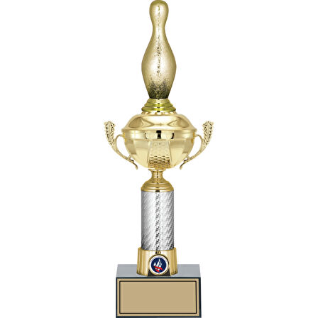 ODAK KUPA - Figürlü Kupalar - Bowling / Pin Figürlü Kupalar FG-058 C - 41 cm