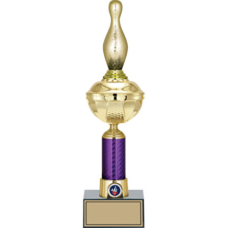 ODAK KUPA - Figürlü Kupalar - Bowling / Pin Figürlü Kupalar FG-059 C - 41 cm