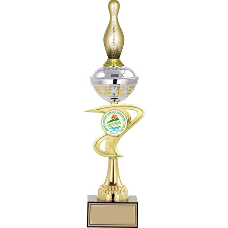 ODAK KUPA - Figürlü Kupalar - Bowling / Pin Figürlü Kupalar FG-065 B - 46 cm