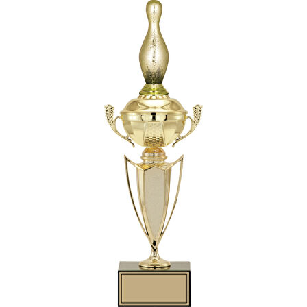 ODAK KUPA - Figürlü Kupalar - Bowling / Pin Figürlü Kupalar FG-068 B - 44 cm