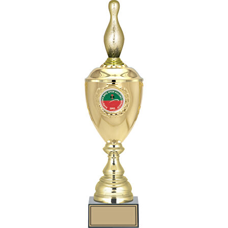 ODAK KUPA - Figürlü Kupalar - Bowling / Pin Figürlü Kupalar FG-079 B - 49 cm