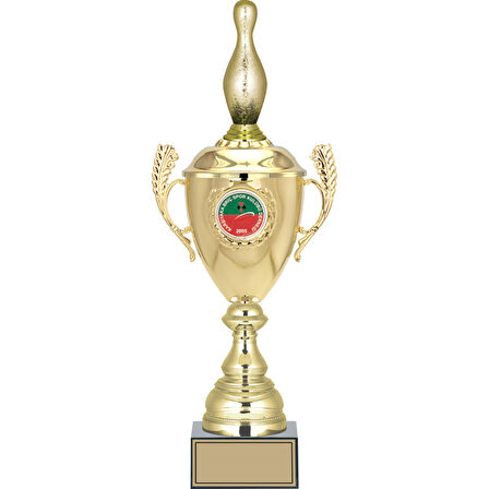 ODAK KUPA - Figürlü Kupalar - Bowling / Pin Figürlü Kupalar FG-080 B - 49 cm