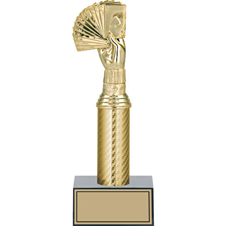 ODAK KUPA - Figürlü Kupalar - Briç Figürlü Kupalar FG-007 B - 27 cm