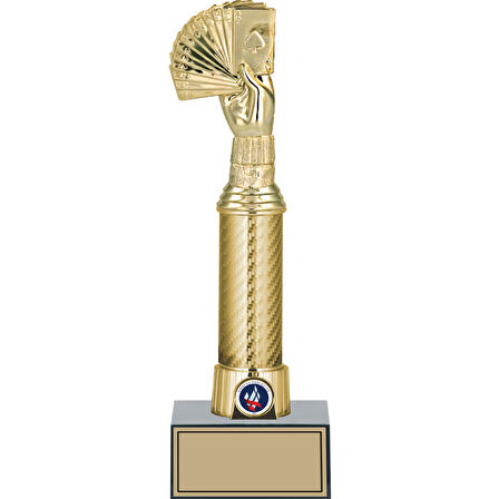 ODAK KUPA - Figürlü Kupalar - Briç Figürlü Kupalar FG-008 B - 30 cm
