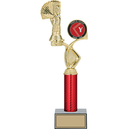 ODAK KUPA - Figürlü Kupalar - Briç Figürlü Kupalar FG-016 A - 39 cm