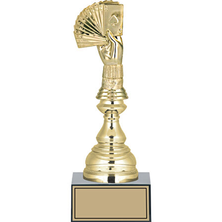ODAK KUPA - Figürlü Kupalar - Briç Figürlü Kupalar FG-023 C - 28 cm