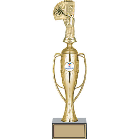 ODAK KUPA - Figürlü Kupalar - Briç Figürlü Kupalar FG-025 A - 36 cm