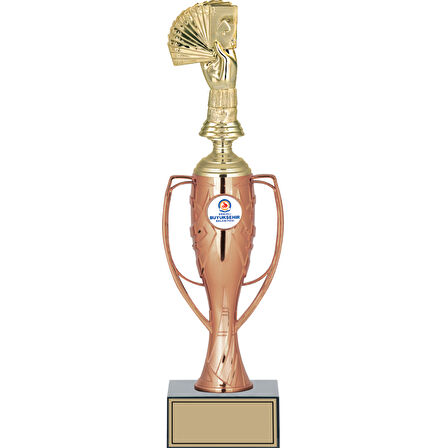 ODAK KUPA - Figürlü Kupalar - Briç Figürlü Kupalar FG-025 C - 36 cm