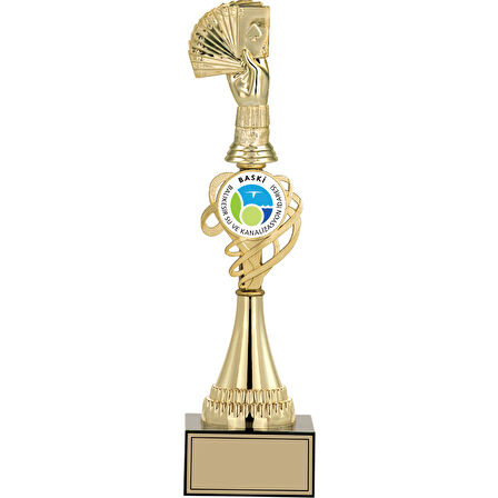 ODAK KUPA - Figürlü Kupalar - Briç Figürlü Kupalar FG-034 A - 37 cm