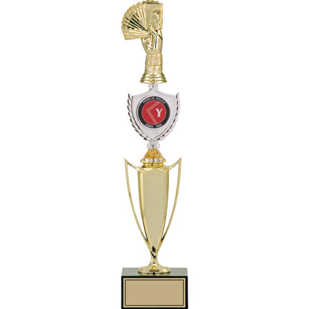 ODAK KUPA - Figürlü Kupalar - Briç Figürlü Kupalar FG-042 A - 46 cm
