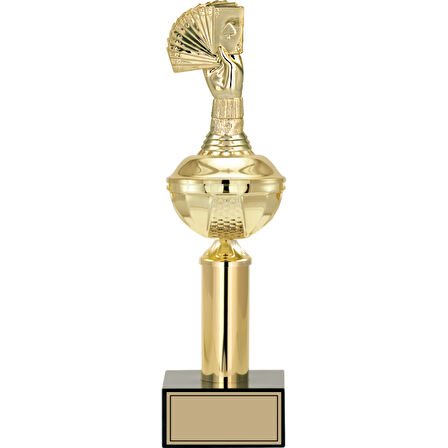 ODAK KUPA - Figürlü Kupalar - Briç Figürlü Kupalar FG-047 C - 38 cm