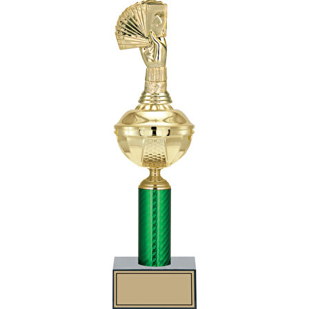 ODAK KUPA - Figürlü Kupalar - Briç Figürlü Kupalar FG-049 B - 38 cm