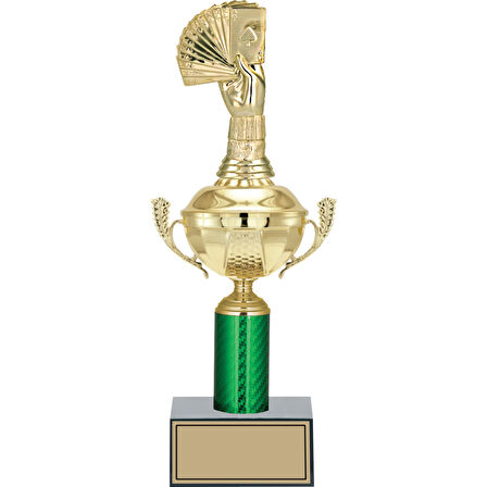 ODAK KUPA - Figürlü Kupalar - Briç Figürlü Kupalar FG-050 C - 36 cm