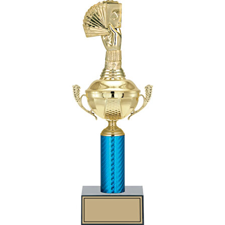 ODAK KUPA - Figürlü Kupalar - Briç Figürlü Kupalar FG-052 B - 38 cm
