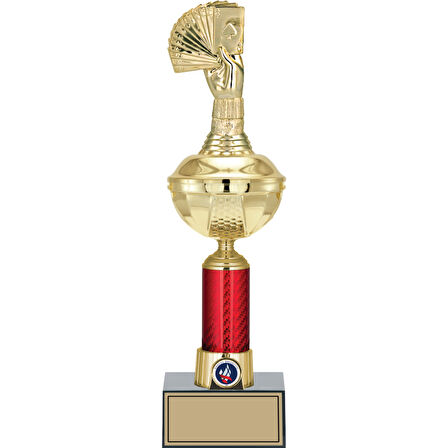 ODAK KUPA - Figürlü Kupalar - Briç Figürlü Kupalar FG-053 C - 40 cm