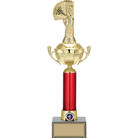 ODAK KUPA - Figürlü Kupalar - Briç Figürlü Kupalar FG-054 A - 45 cm