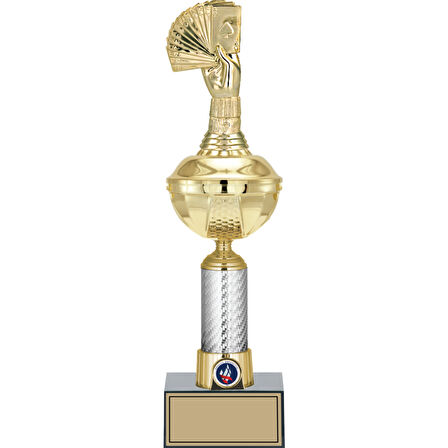 ODAK KUPA - Figürlü Kupalar - Briç Figürlü Kupalar FG-057 C - 40 cm