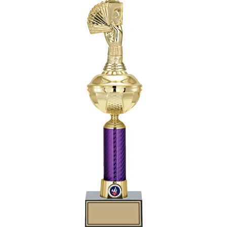 ODAK KUPA - Figürlü Kupalar - Briç Figürlü Kupalar FG-059 B - 42 cm