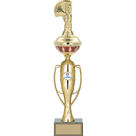 ODAK KUPA - Figürlü Kupalar - Briç Figürlü Kupalar FG-073 C - 47 cm