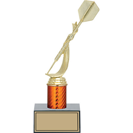 ODAK KUPA - Figürlü Kupalar - Dart Figürlü Kupalar FG-003 B - 25 cm