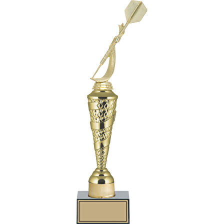 ODAK KUPA - Figürlü Kupalar - Dart Figürlü Kupalar FG-027 C - 43 cm