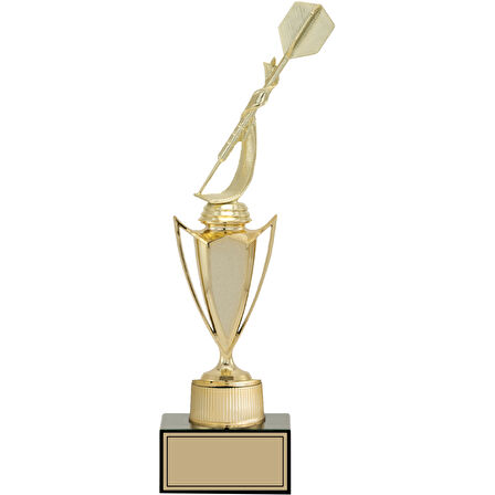 ODAK KUPA - Figürlü Kupalar - Dart Figürlü Kupalar FG-040 C - 36 cm