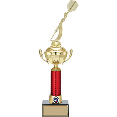 ODAK KUPA - Figürlü Kupalar - Dart Figürlü Kupalar FG-054 B - 46 cm