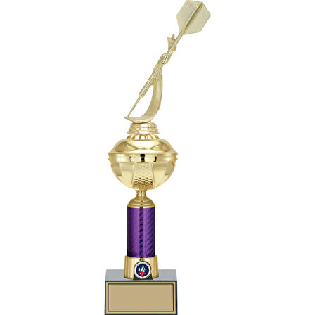 ODAK KUPA - Figürlü Kupalar - Dart Figürlü Kupalar FG-059 C - 43 cm