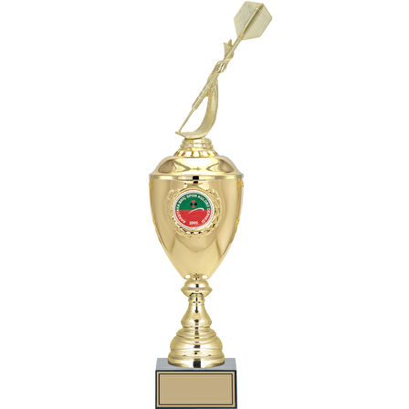ODAK KUPA - Figürlü Kupalar - Dart Figürlü Kupalar FG-079 C - 50 cm