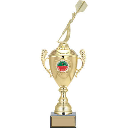 ODAK KUPA - Figürlü Kupalar - Dart Figürlü Kupalar FG-080 C - 50 cm