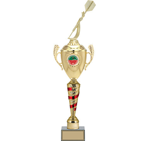 ODAK KUPA - Figürlü Kupalar - Dart Figürlü Kupalar FG-084 C - 61 cm