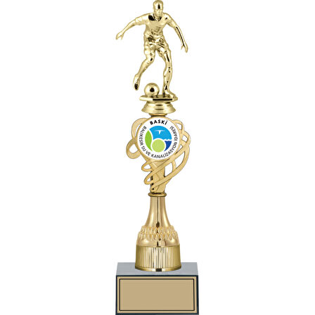 ODAK KUPA - Figürlü Kupalar - Futbol Figürlü Kupalar FG-033 C - 35 cm