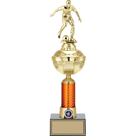 ODAK KUPA - Figürlü Kupalar - Futbol Figürlü Kupalar FG-055 C - 39 cm