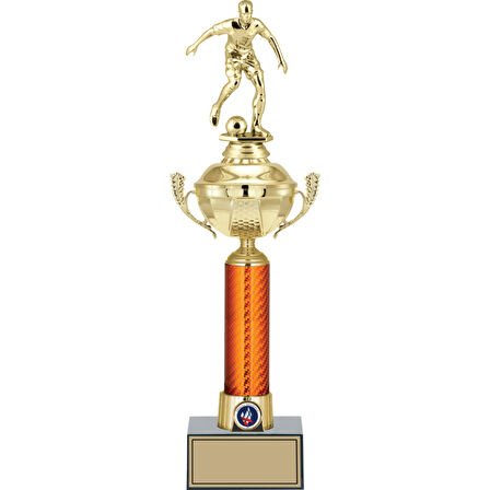 ODAK KUPA - Figürlü Kupalar - Futbol Figürlü Kupalar FG-056 A - 44 cm