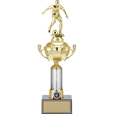 ODAK KUPA - Figürlü Kupalar - Futbol Figürlü Kupalar FG-058 C - 39 cm