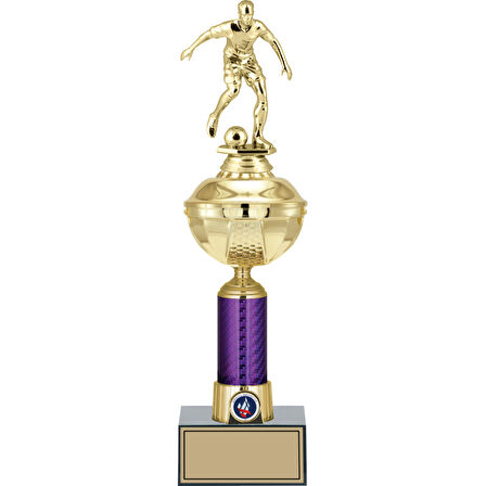 ODAK KUPA - Figürlü Kupalar - Futbol Figürlü Kupalar FG-059 C - 39 cm