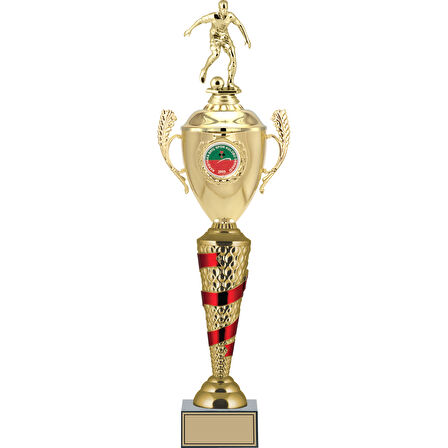 ODAK KUPA - Figürlü Kupalar - Futbol Figürlü Kupalar FG-082 A - 59 cm