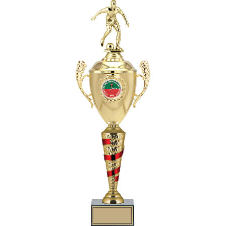 ODAK KUPA - Figürlü Kupalar - Futbol Figürlü Kupalar FG-082 C - 54 cm