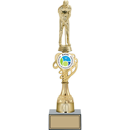 ODAK KUPA - Figürlü Kupalar - Golf Figürlü Kupalar FG-033 C - 38 cm
